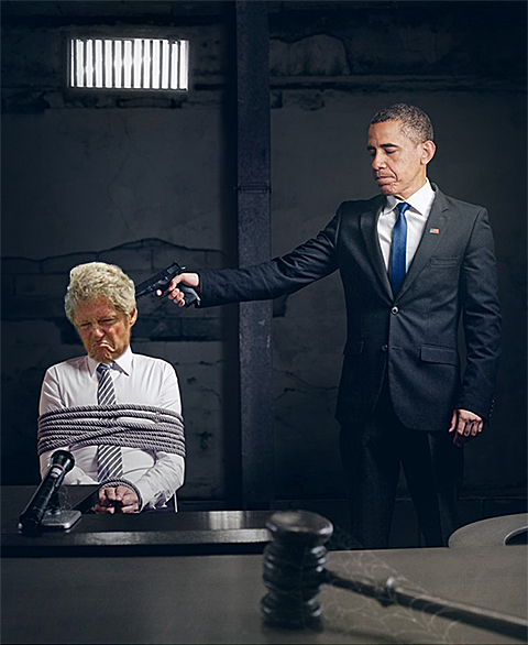 Отфотошопили Билла Клинтона