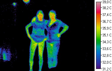 Немного о морозе инфракрасным зрением