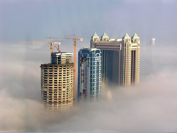 Дубаи в тумане