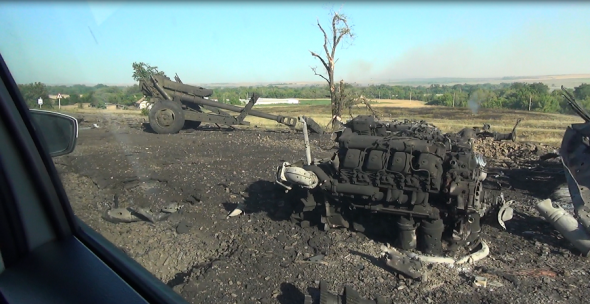 Помощь российских волонтеров