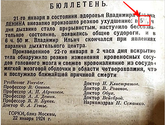 Болезнь и смерть Ленина в фотографиях