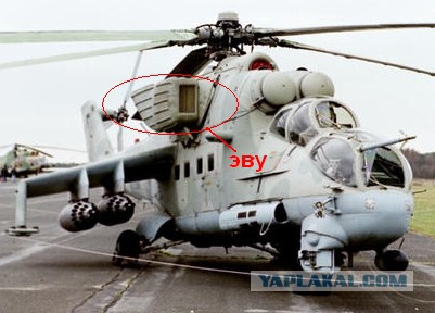 Гигантский вертолет на пульте управления, МИ-24