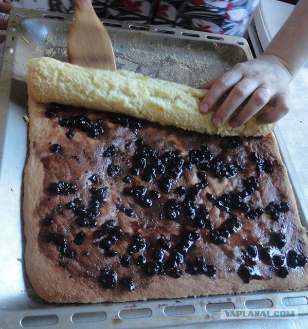 Рулет для Ежевички