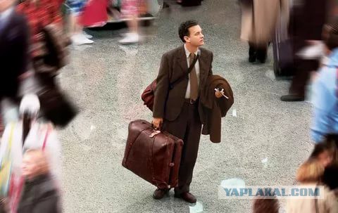 Сказ о том, как я на пароход, стоящий за границей, летел