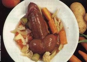 Жутковатое блюдо для долгожданных гостей