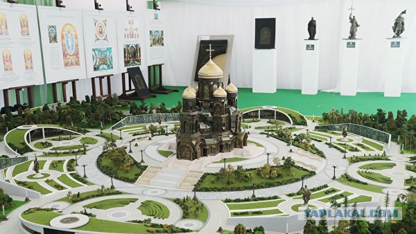Ступени Главного храма Вооруженных сил России отольют из трофейной техники вермахта