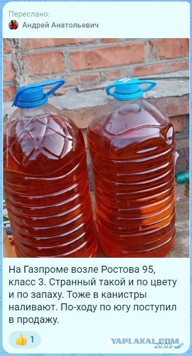 В Подмосковье стали появляться нелегальные заправки