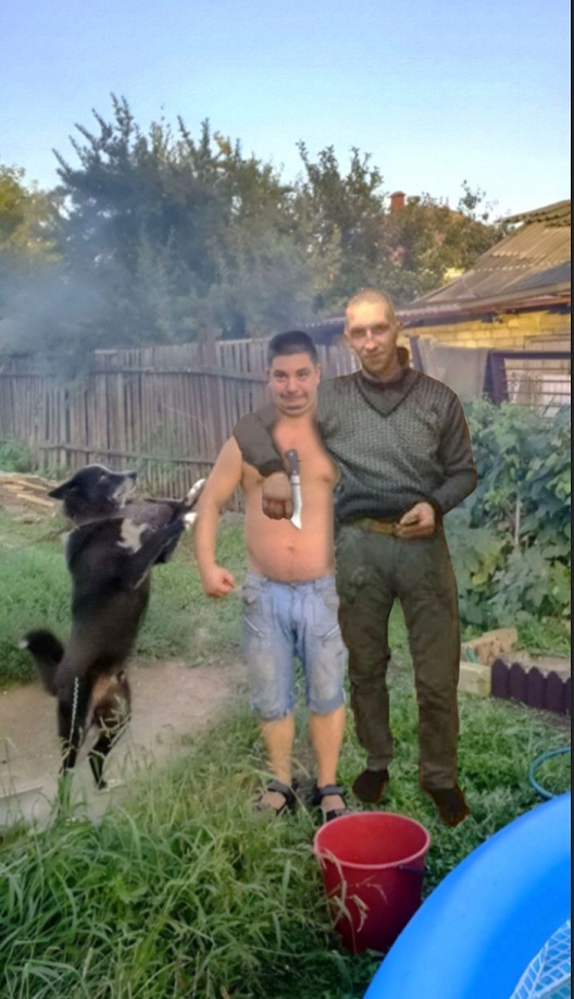 Фотожаба "Грозный пузан"