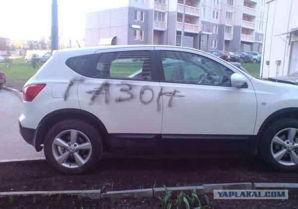Отомстили за клумбу