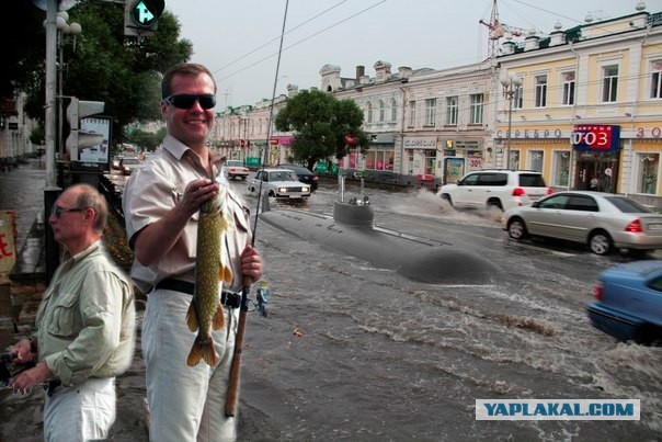 А в Омске дождь прошел...