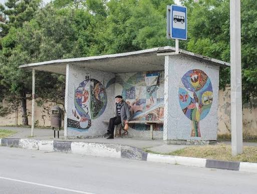 Быдло на остановке в г.Лыткарино