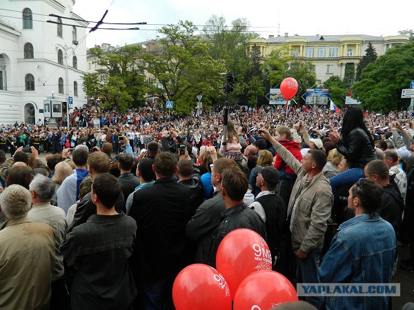 Парад Победы в Севастополе.