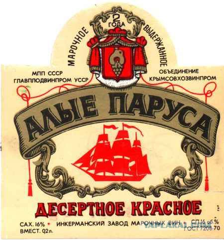 Алкоголь времен СССР