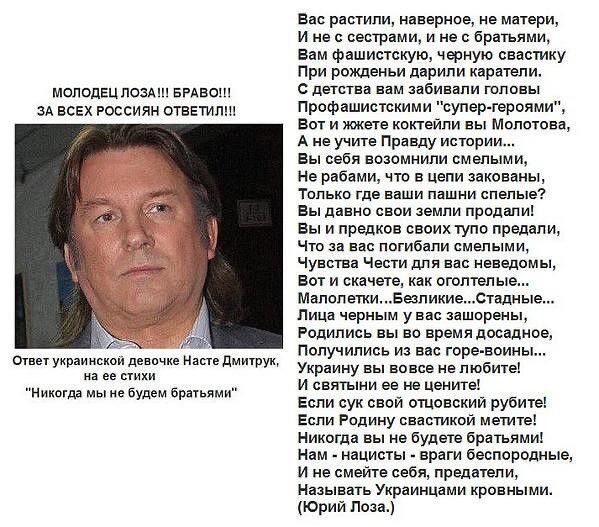 Юрий Лоза о ситуации на Украине