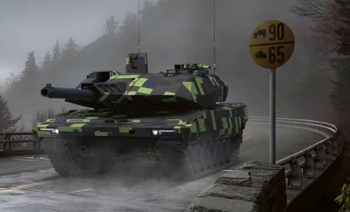 KF51 Panther - танк следующего поколения от компании Rheinmetall