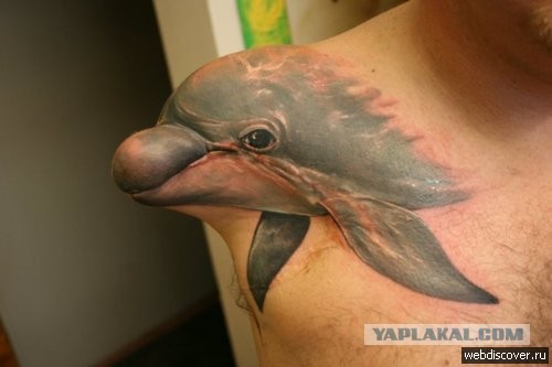 Тату вместо глаза, на месте укуса паука