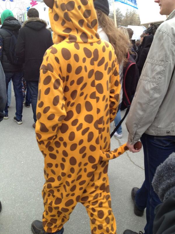 Первомайская монстрация 2013