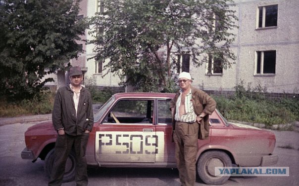 Техника Чернобыля:  БТР и БРДМ