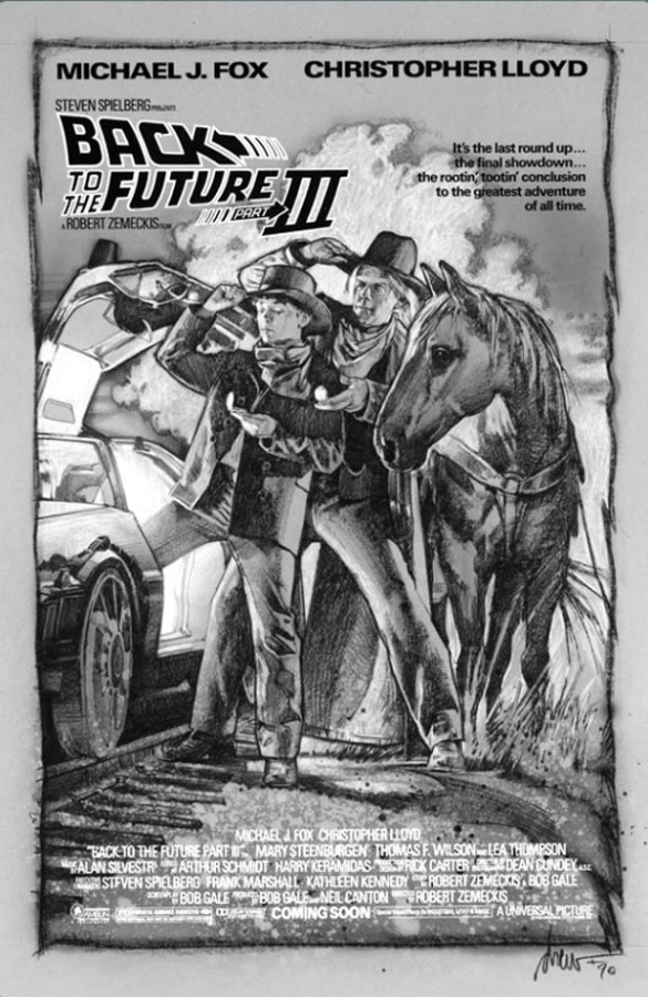 "Назад в будущее". Как создавали знаменитый постер