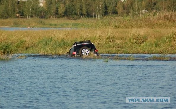 Джип для подводной рыбалки