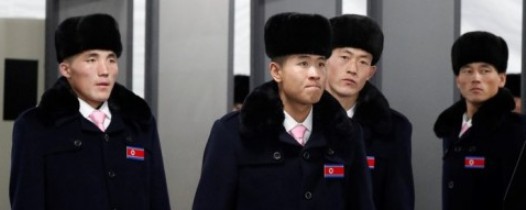 Северокорейские олимпийцы прибыли в Южную Корею