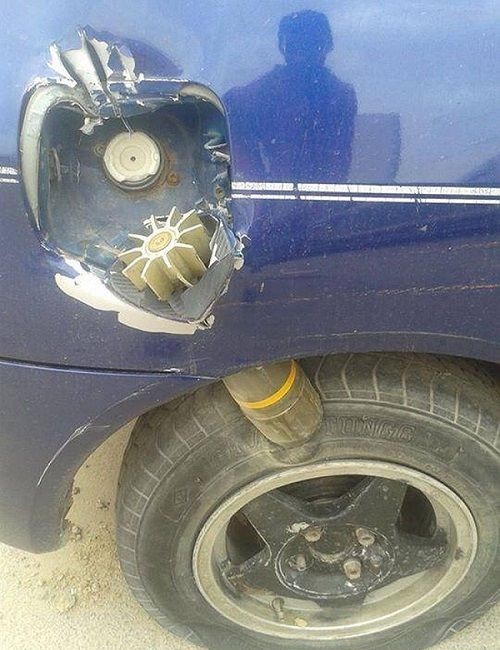 В Ейске мужчина, чтобы починить автомобиль ударил молотком по осколочно-фугасному снаряду, сверхразум погиб на месте