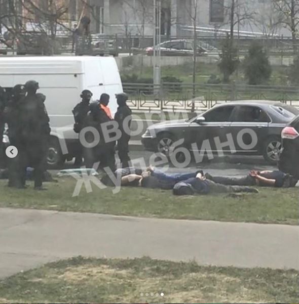 Задержание мошенников и грабителей в Москве