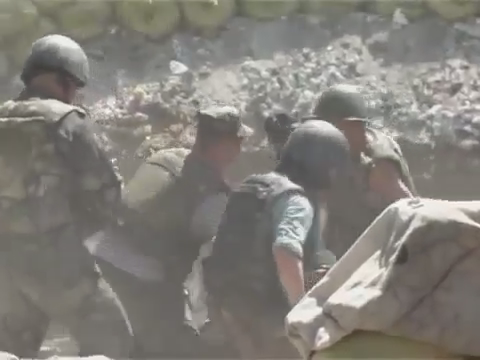 Обстрел Славянска