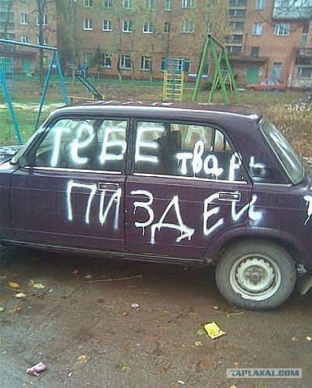Владелец Мерседеса во всем винит завистников