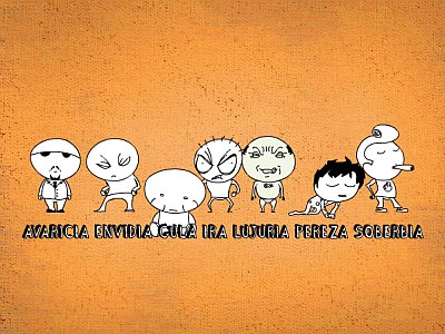 7 sins - 7 смертных грехов