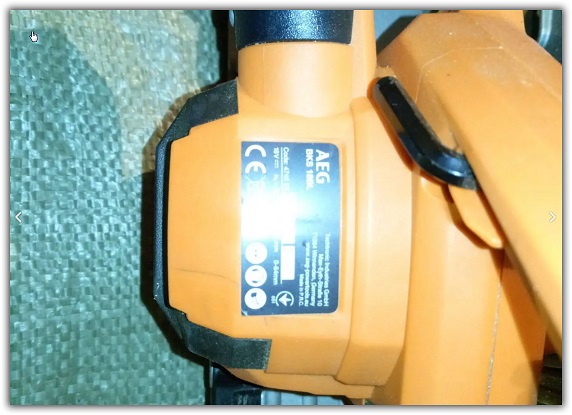 Продам Аккумуляторная дисковая пила AEG BKS 18 BL Пересыл