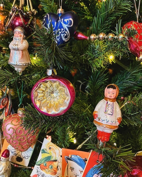 Новогодние украшения СССР