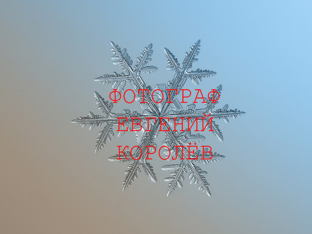 Как снимать снежинки