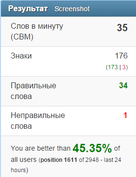 Быстро ли вы набираете текст?