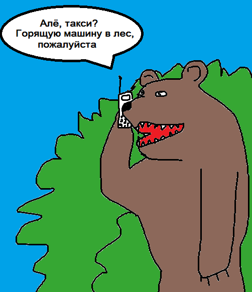 Метод наказания за парковку на газоне