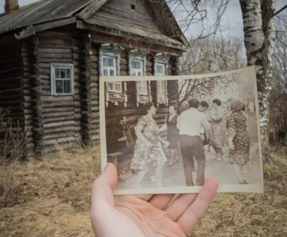 Заброшенная деревня в Ярославской области