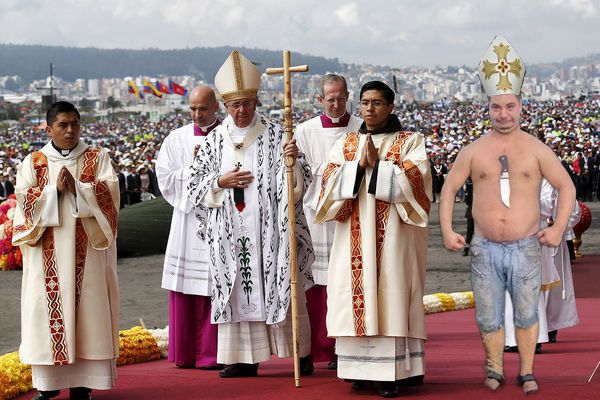 Фотожаба "Грозный пузан"