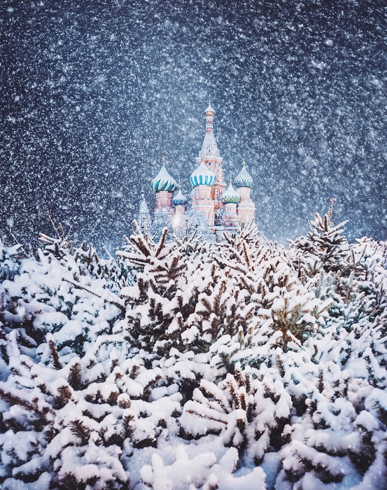 Москва зимняя и новогодняя. Часть вторая