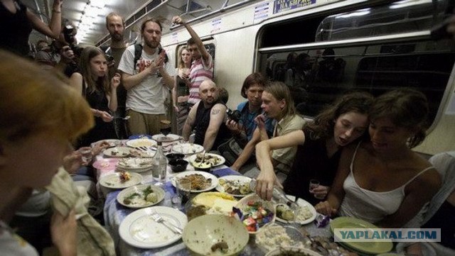 Модники из российского метрополитена