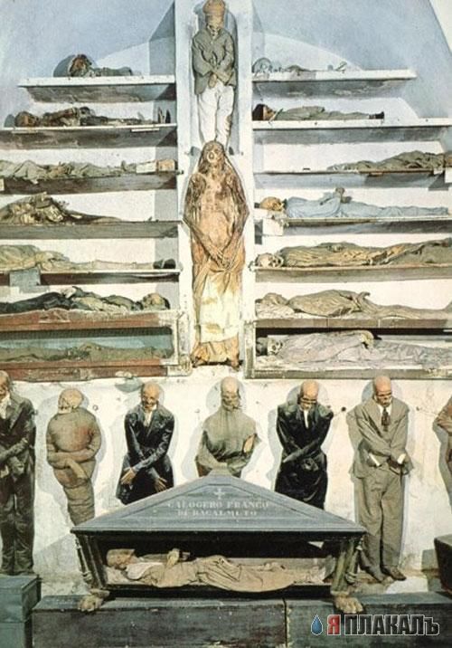 Музей мёртвых в Палермо.