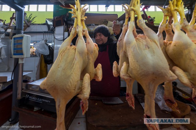 Хочешь увидеть колорит страны - иди на рынок. Рынок в Перу
