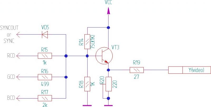 Как подключить zx spectrum к телевизору схема