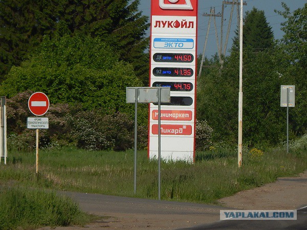 В России за неделю подешевел бензин.