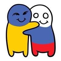 Украинцы и россияне - братья. Иногда натурально.