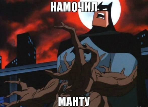 Манту мочить можно!