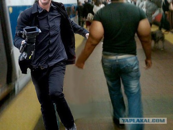 Качок в метро