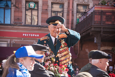 Парад 9 Мая 2015 в Санкт-Петербурге