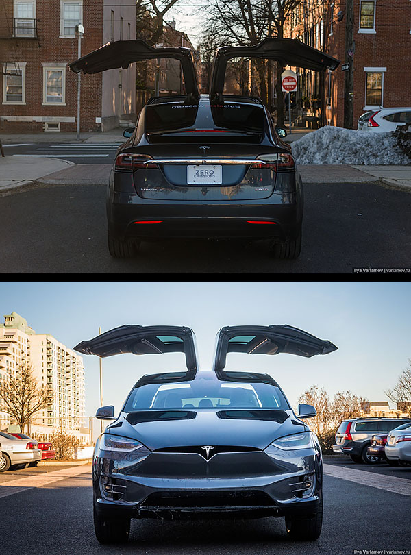 Обзор Tesla Model X