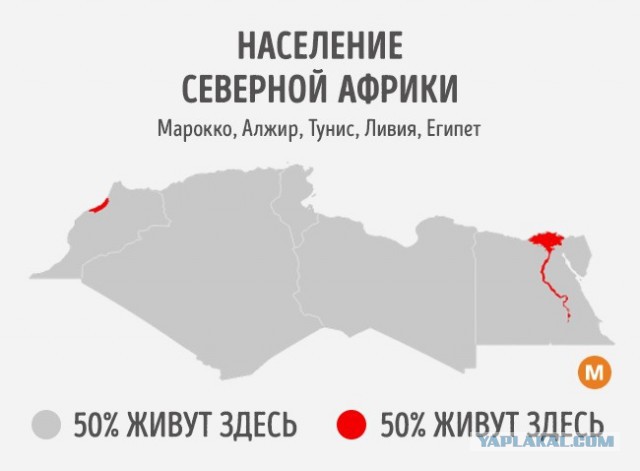 9 карт, которые доказывают, что на нашей планете еще полно свободного места