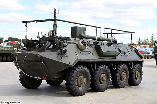 А какая военная техника была в вашем распоряжение?